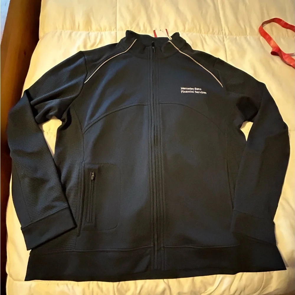 Cutter & Buck CB DryTec Edge Full Zip Mercedes Benz NWT